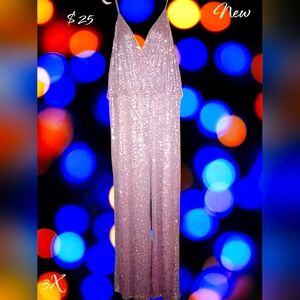 Fashion Noble dress pink size 3x new $50 with 50% off